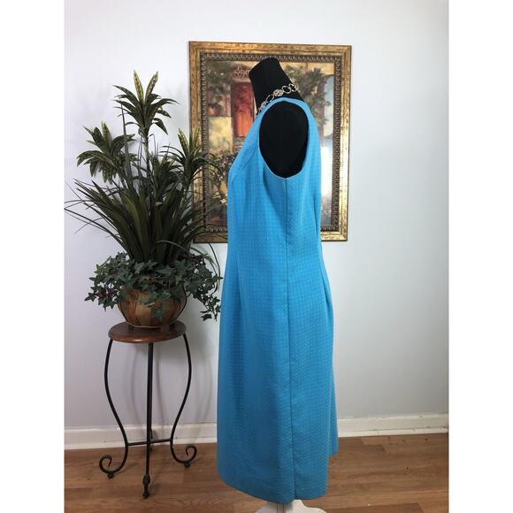 Milla Denim Blue Dress SM Long Sleeve Open Front Snap Button Pocket Minimalist - Picture 5 of 10